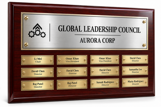 Crimson Stellar | Commemorative Plaque
