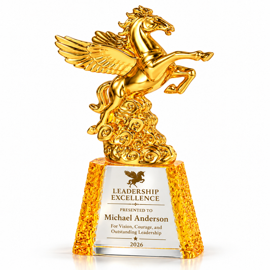 Pegasus Vanguard | Customized Crystal Employee Recognition Awards