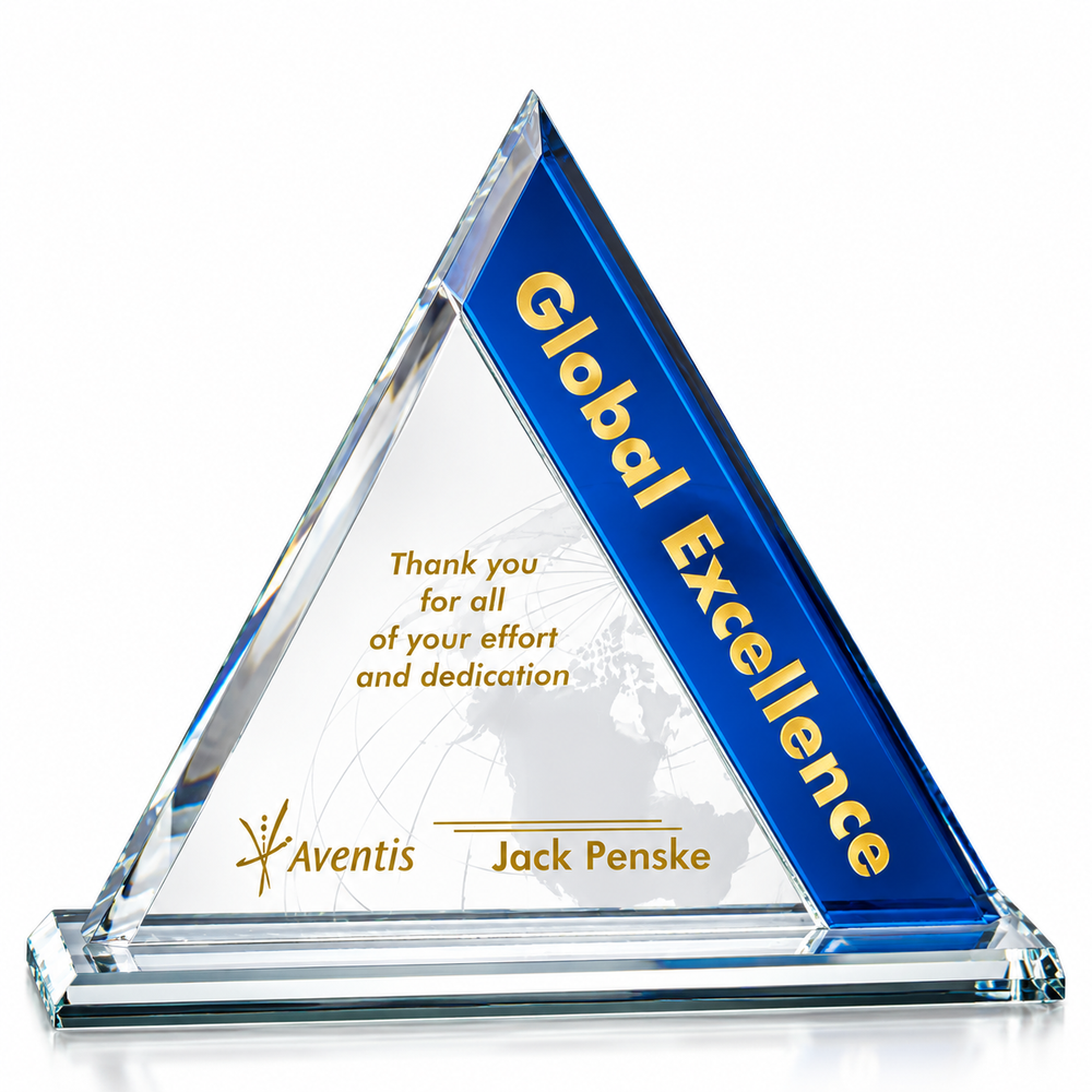 Liberty Summit | Veterans Day Triangle Crystal Military Recognition Award