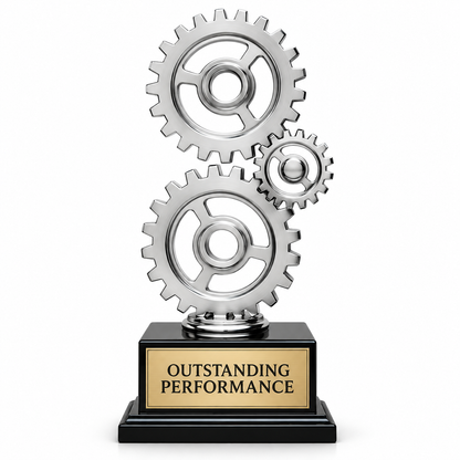 Synergy Gear | Gear-Inspired Award for Collaboration and Team Excellence