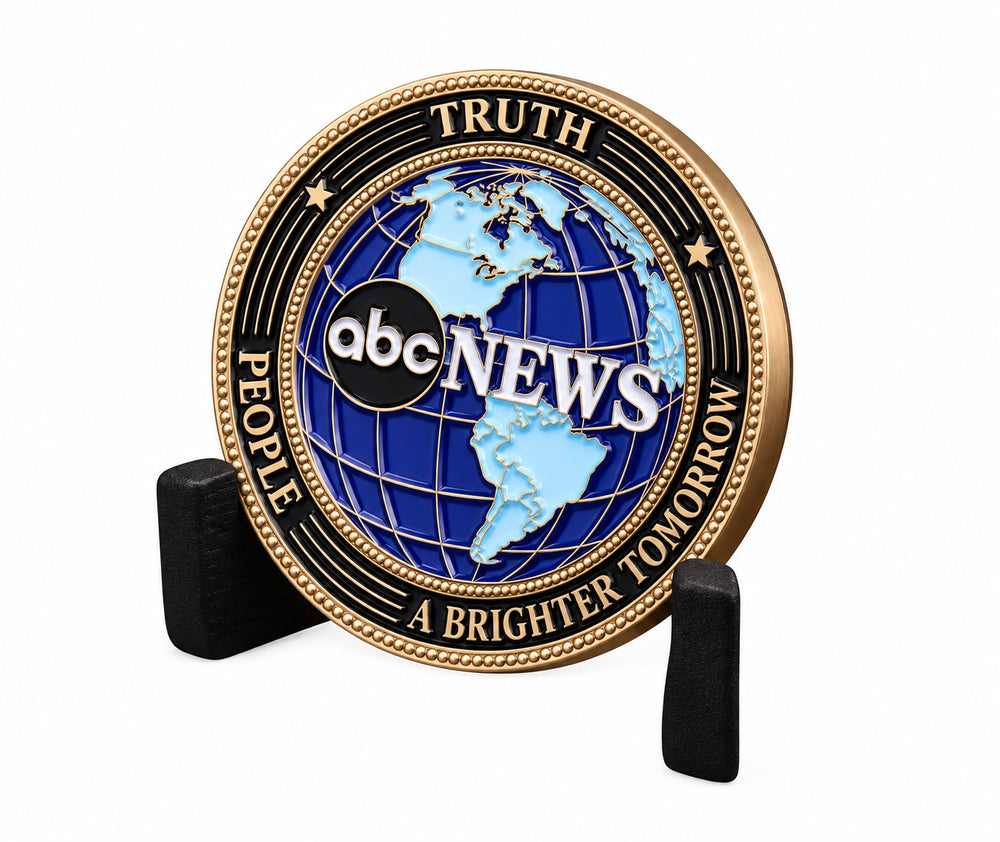 Corporate Challenge | Antique Brass Employee and Executive Recognition Coin