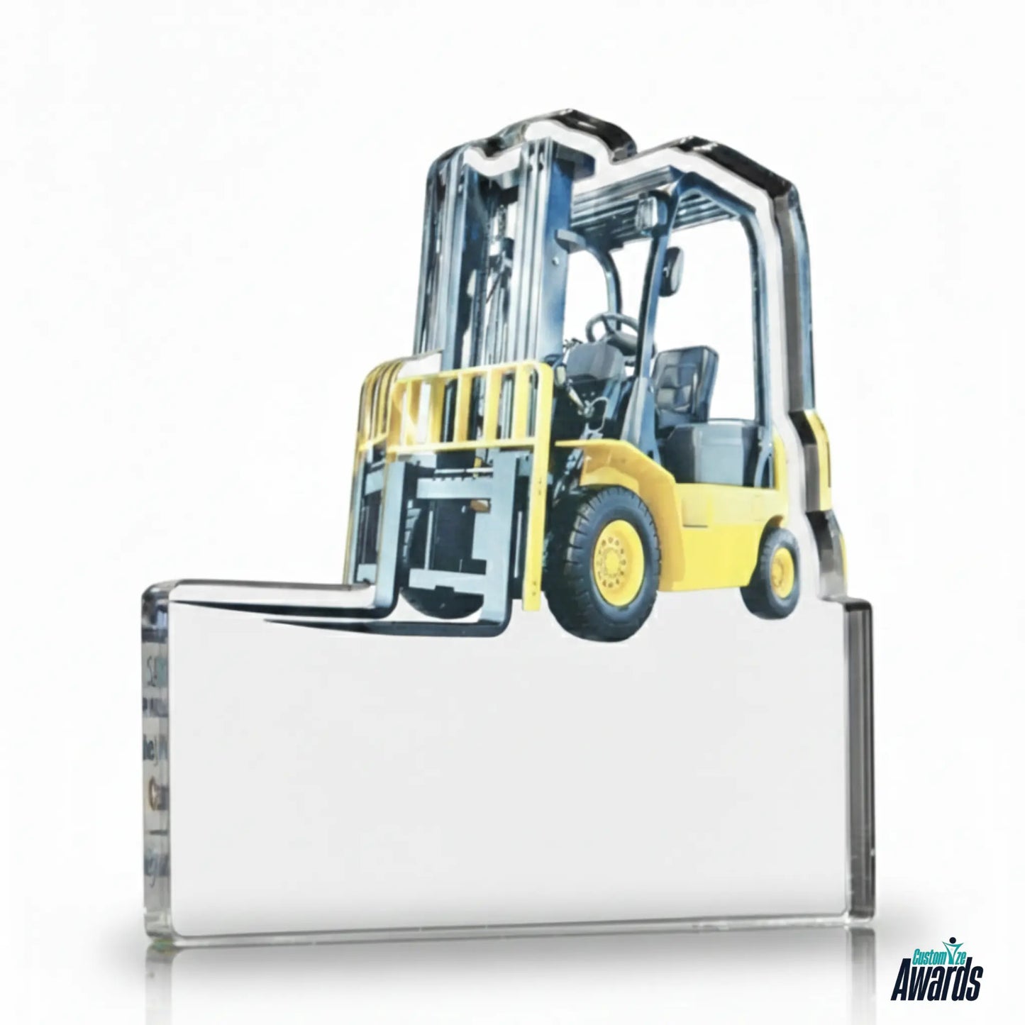 Forklift Acrylic Glass