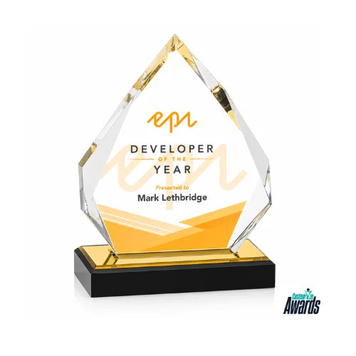 Aurora Crystal Award – Developer Excellence Trophy