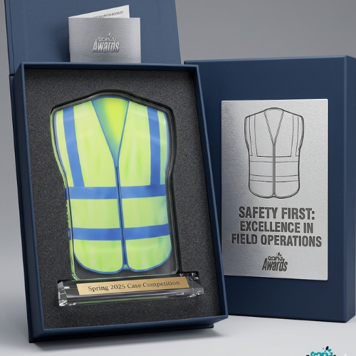Vest Acrylic Glass Awards