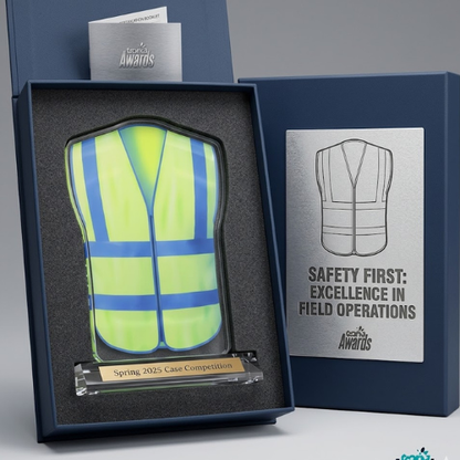 Vest Acrylic Glass Awards