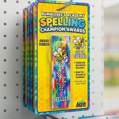 Vibrant Buzz Spelling Bee Ribbon