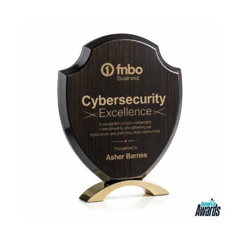 Heritage Shield Wood Award | Black