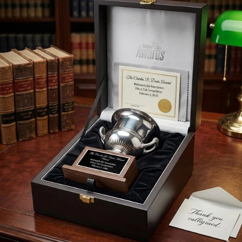 Chalice Metal Wood Award