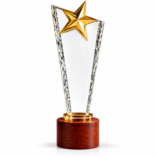 Radiant Star | Custom Crystal Community Service Award