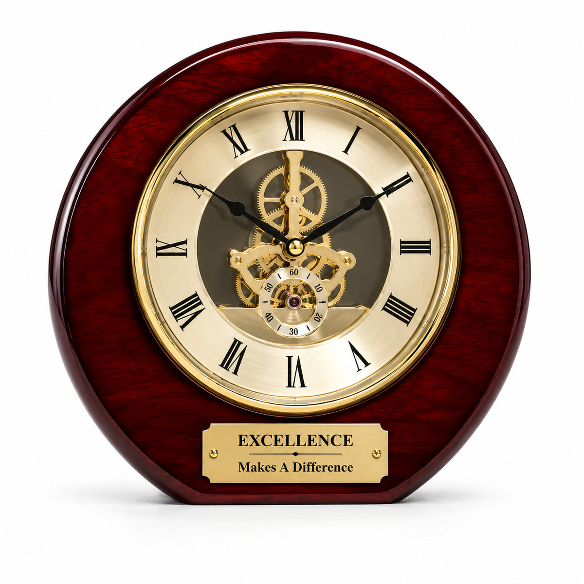 Literary Legacy | Personalized Literary Award Wood Clock