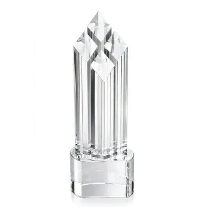 Personalized Executive Hayworth Crystal Award