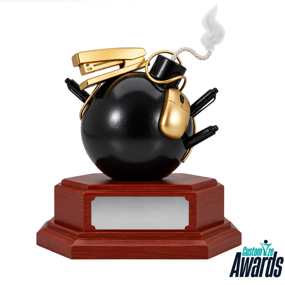 Fusion Finisher | Custom sports trophy for competitive performance