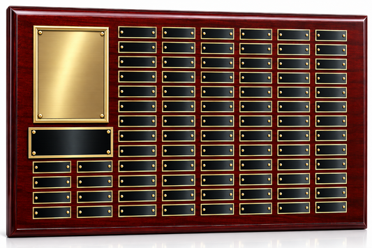 Rosewood Silver | Custom Engraved Plaque for Corporate Recognition