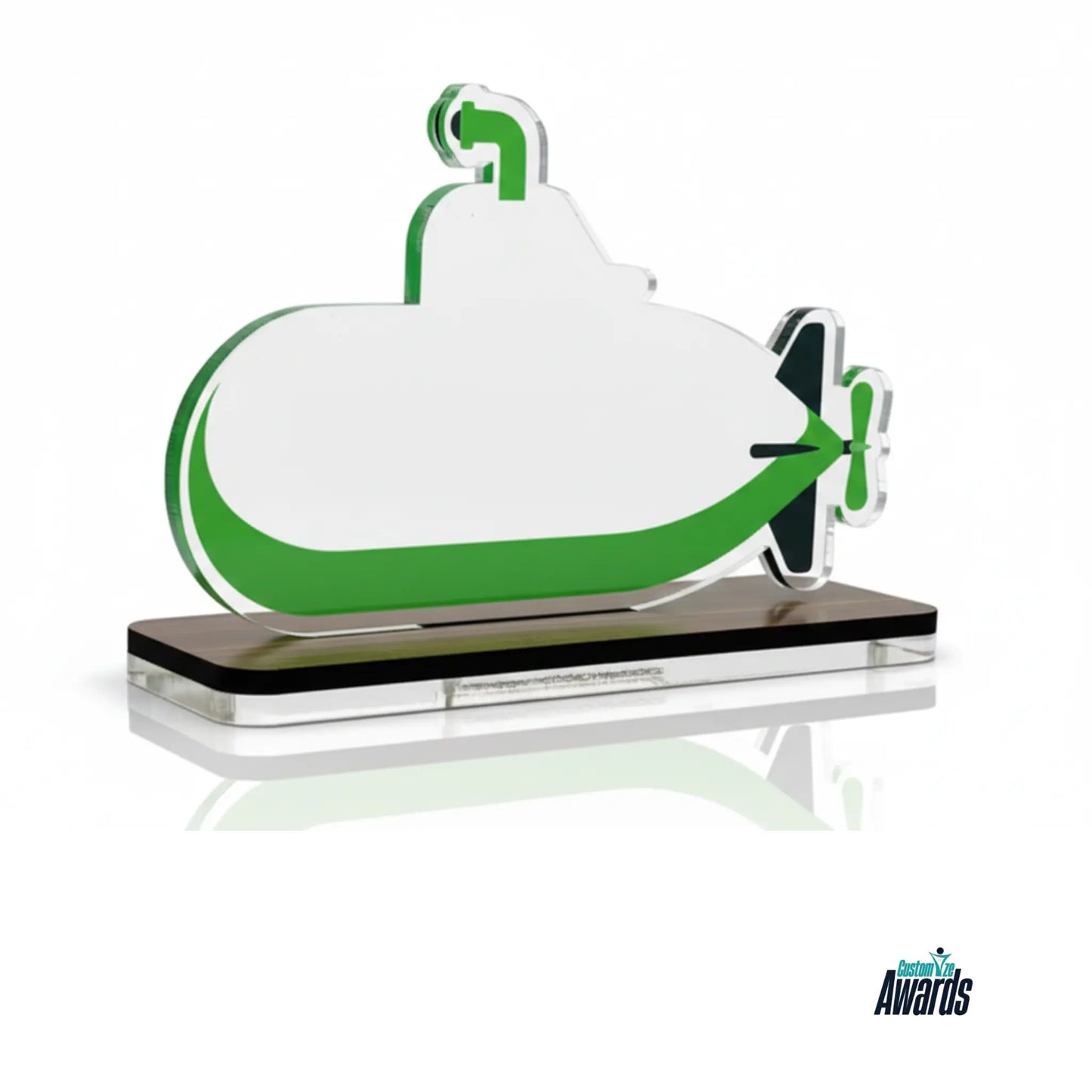 Submarine Acrylic Wood