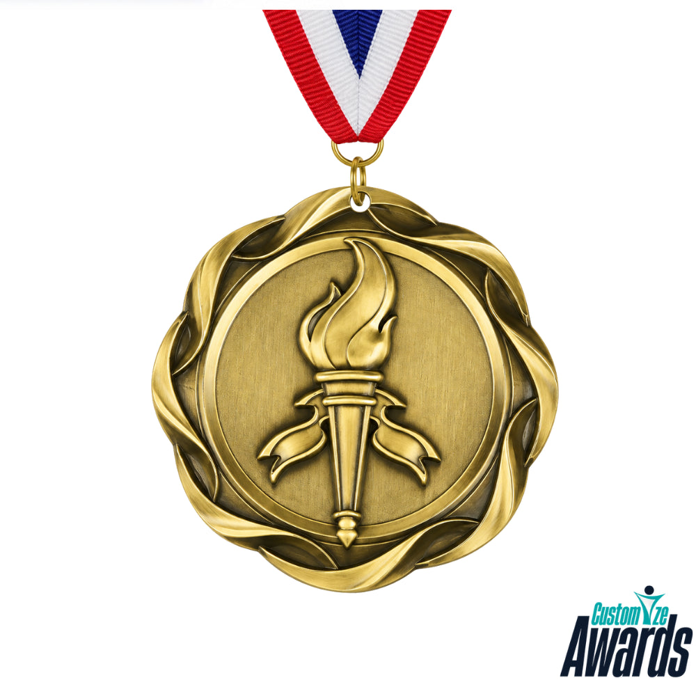 Titan Silver | Custom Engraved Recognition Disc