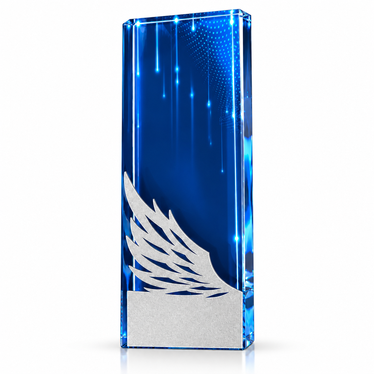 Liberty Horizon | Veterans Day Blue Crystal Military Recognition Award