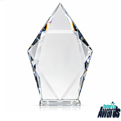 Summit Diamond  | Customized Crystal Award for corporate leadership