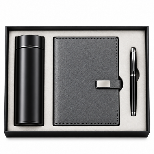 Slate Executive | Customized Gray Corporate Gift Set