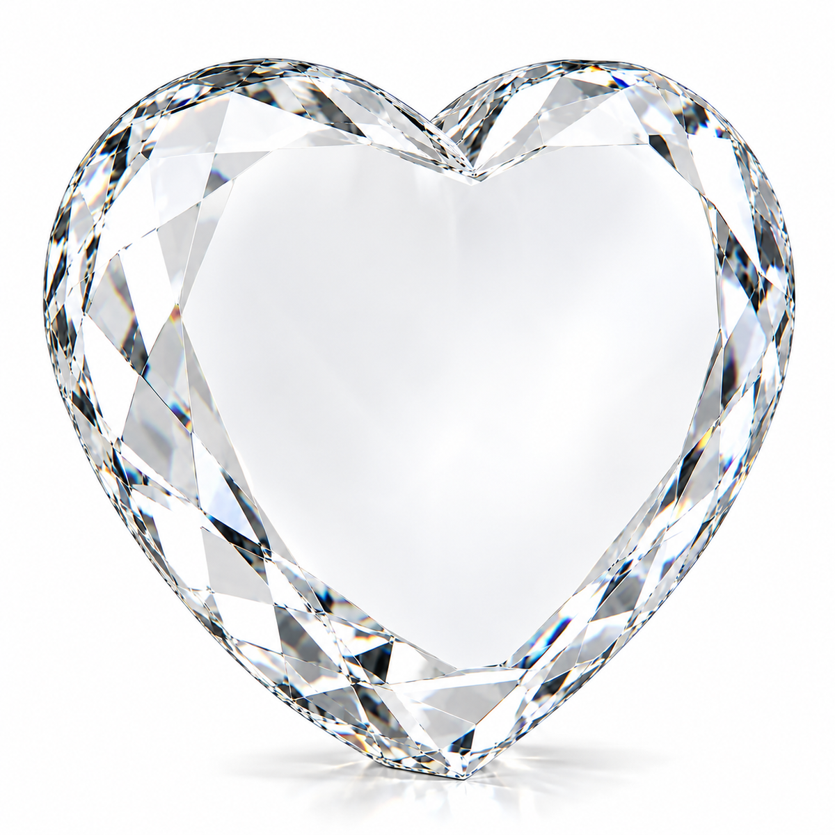Faceted Heart Keepsake | Personalized Engraved Appreciation Plaque