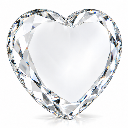 Faceted Heart Keepsake | Personalized Engraved Appreciation Plaque