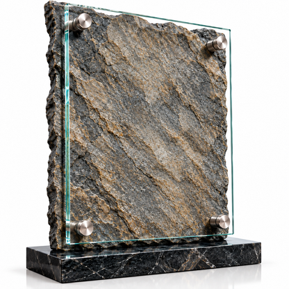 Slate Industrial Elite | Industrial Recognition Glass Plaque