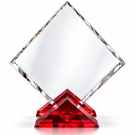 Ruby Crest | Custom Crystal Sales Achievement Award