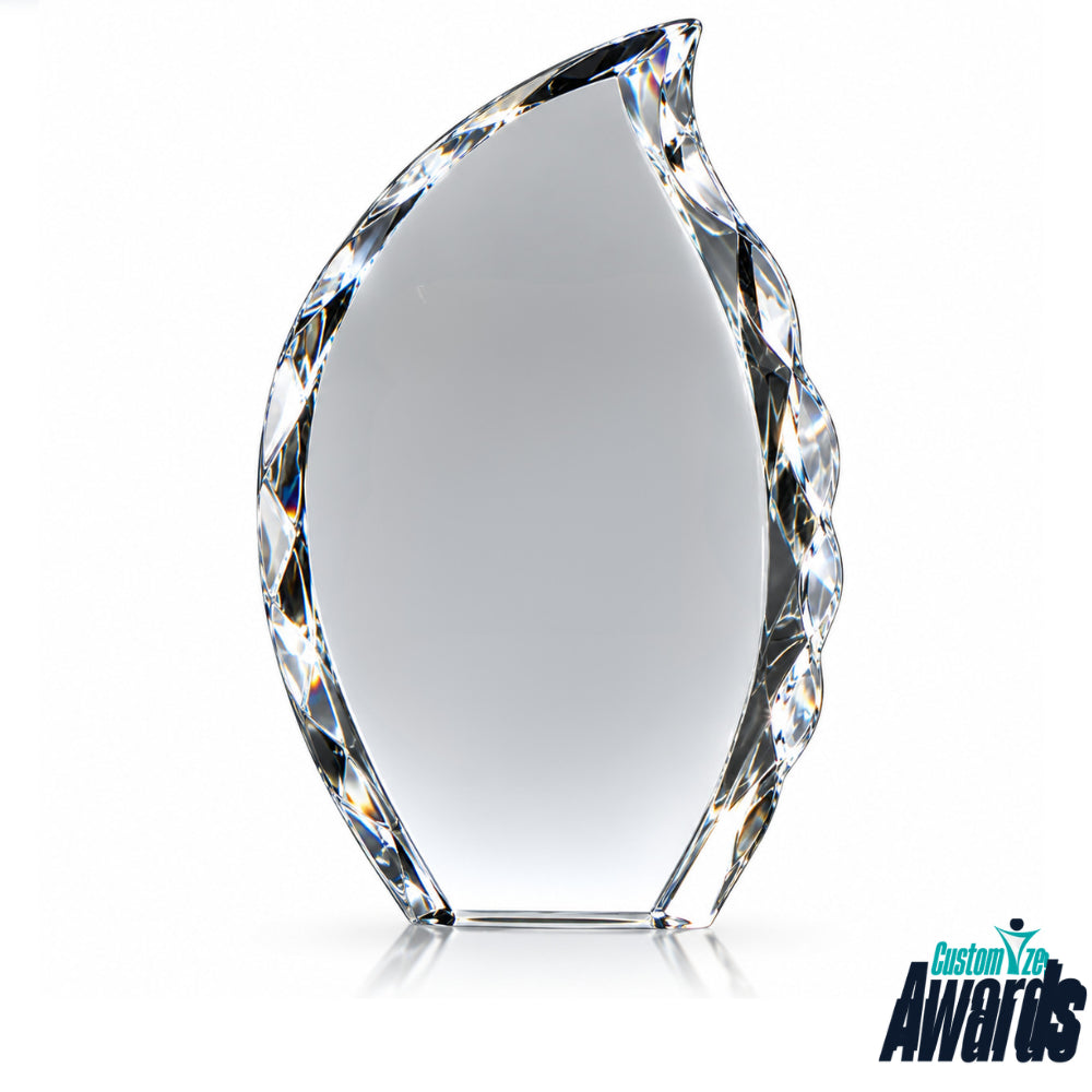 Radiance Flame | Custom Crystal Service Awards For Employee Recoginition