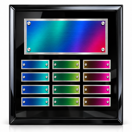 Obsidian Summit | Engraved Summit Plaque for Professional Achievement