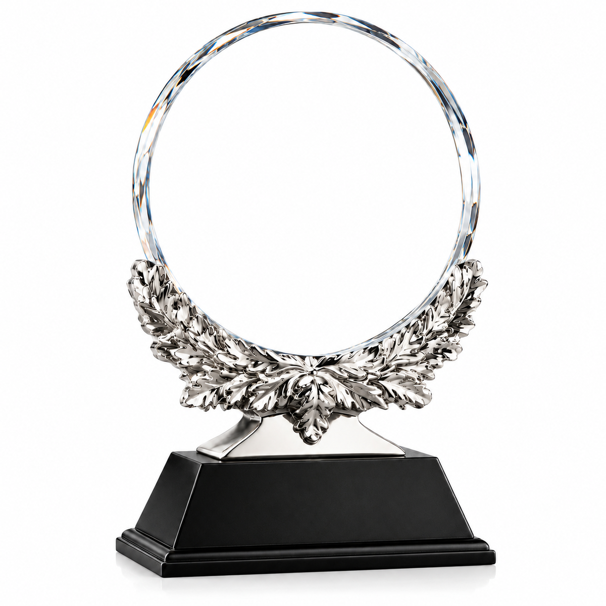 Sterling Laurel | Custom Crystal Sales Achievement Award