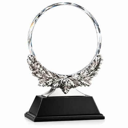 Sterling Laurel | Custom Crystal Sales Achievement Award