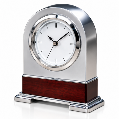 Heritage Timepiece | Custom Corporate Desk Clock Award