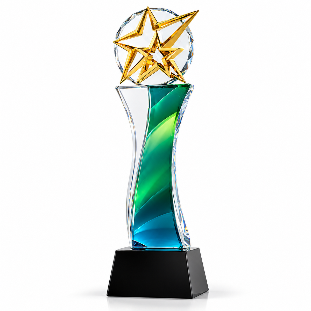 Emerald Summit | Custom Crystal Sales Achievement Award