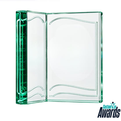 Cristal émeraude | Trophée d'appréciation en cristal pour la reconnaissance des employés