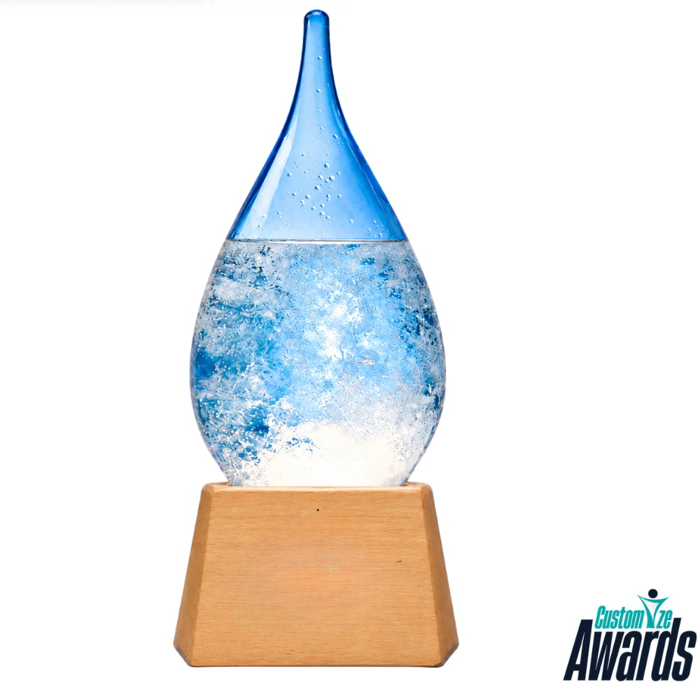 Illuminated Teardrop | Custom Crystal Recognition Award