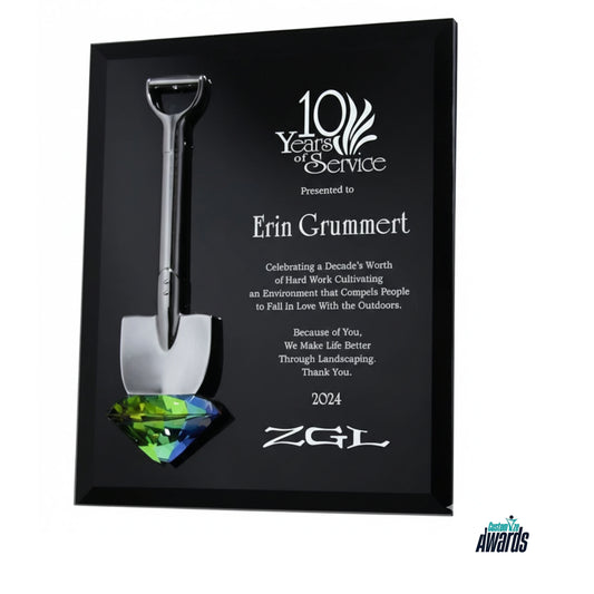 Groundbreaker Onyx Plaque