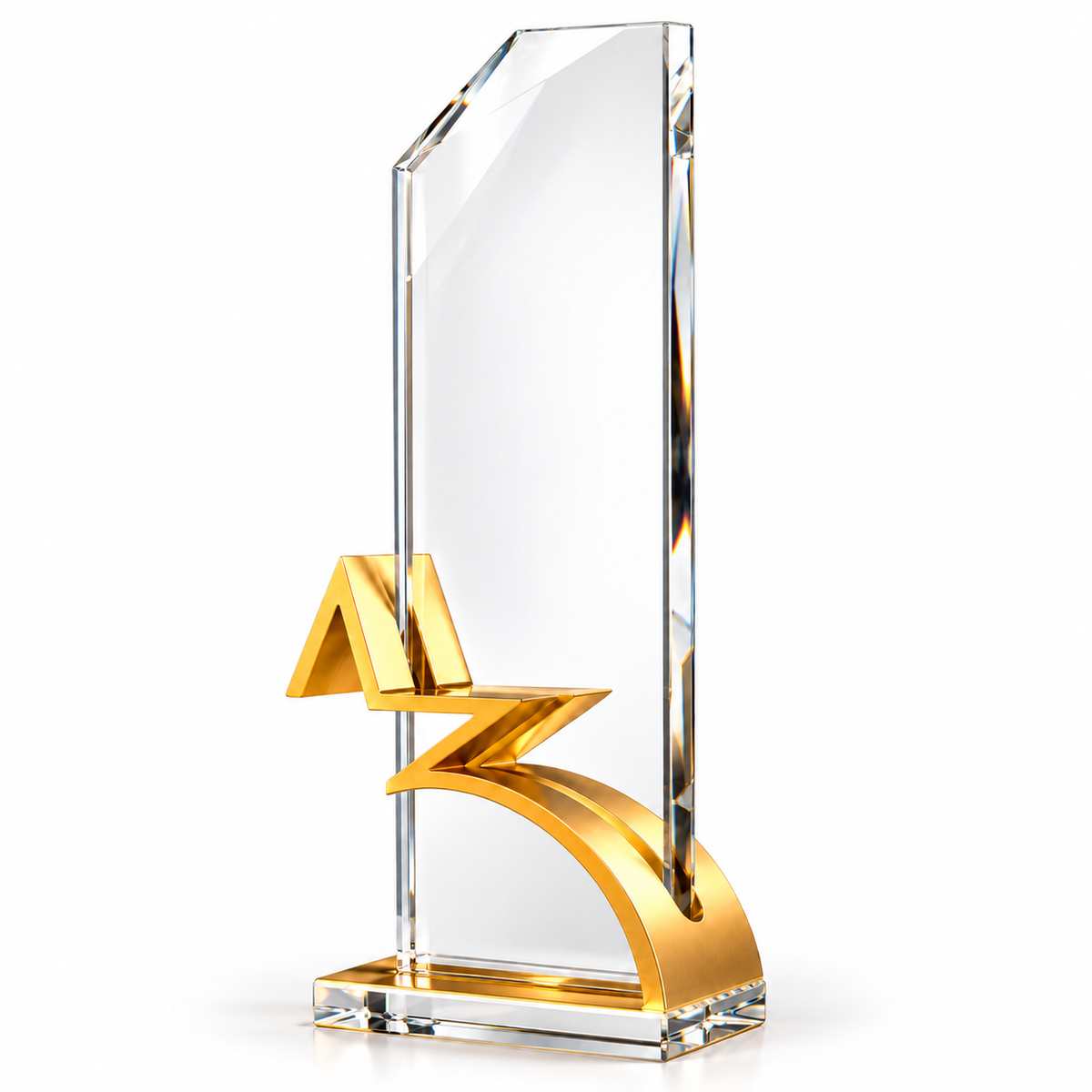 Golden Apex | Custom Crystal Sales Achievement Award
