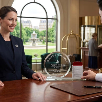Titan Sterling Disk plaque award