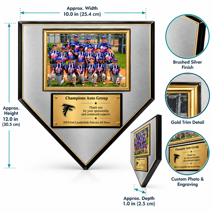 DIY Walnut | Personalized Wooden Tribute Plaque for Retirement Honors