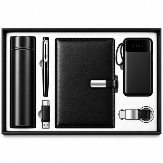 Obsidian Executive | Customized Black Corporate Gift Set