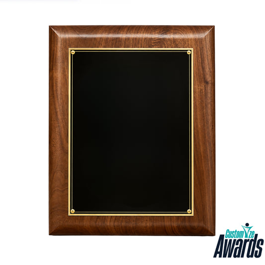 Elegance Walnut |  Custom Engraved Executive  Recognition Plaque Award