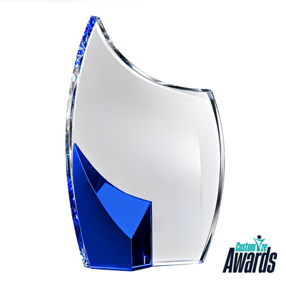 Blue Allure Indigo | Gravierter Anerkennungspreis