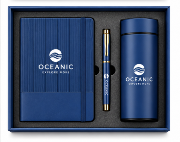 Oceanic Blue Horizon | Customized Corporate Gift Box