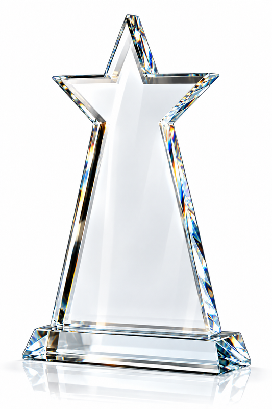 Summit Star | Custom Leadership Excellence Crystal Award