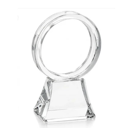 Personalized Corona Crystal Award Trophy with Custom Engraving