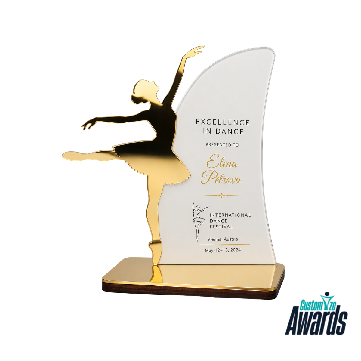 Ballet Elegance | Custom Dance Achievement Award