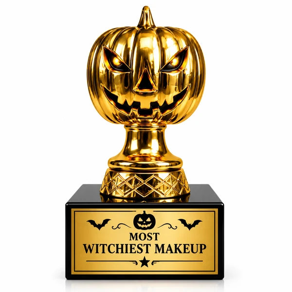 Midnight Glam | Customized Halloween Makeup Recognition Trophy