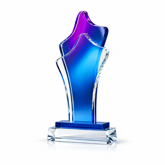 Prestige Crest | Real Estate Achievement Crystal Award
