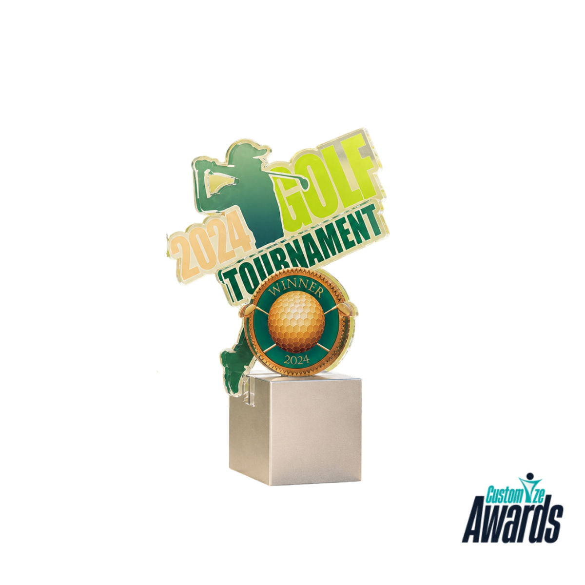 Fairway Crest | Custom Golf Tournament Award