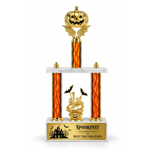 Batwing Majesty | Customized Halloween Decoration Achievement Trophy