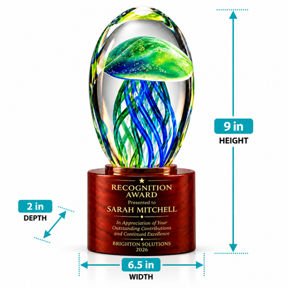 Tide Wave | Contemporary Ocean-Inspired Art Glass Award